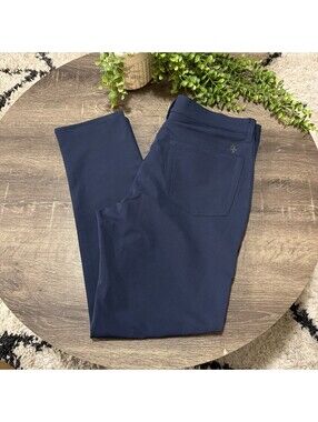 Fourlaps Radius Pants Mens 33x30 Navy Blue Performance Stretch 5-Pocket